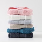 록신 라인보더 타올 5장 150g 40수 고급 가성비 수건 세면타월